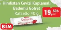 RAFAELLO HİNDİSTAN CEVİZİ KAPLAMALI BADEMLİ GOFRET